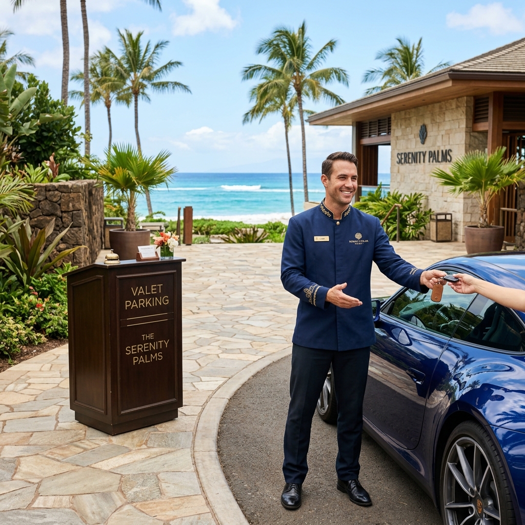 Valet parking